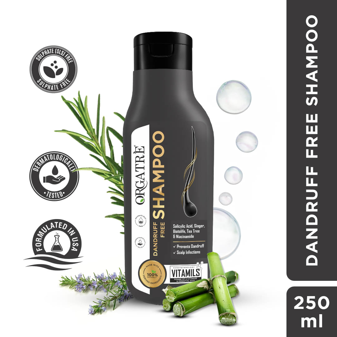     			ORGATRE Anti Dandruff Shampoo 250 ML ( Pack of 1 )