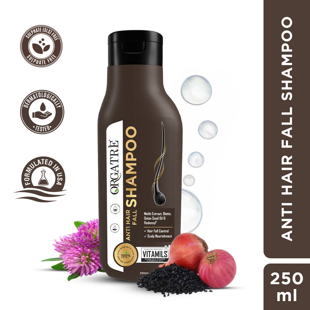 ORGATRE Anti Hair Fall Shampoo 250 ML ( Pack of 1 )