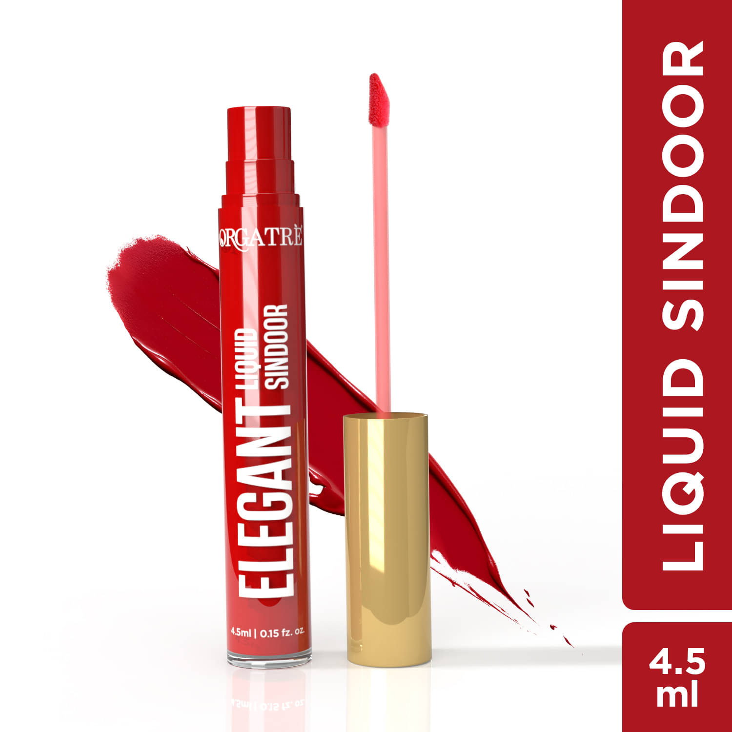     			ORGATRE Sindoor 4.5 ML Red Sindoor Liquid 20 g