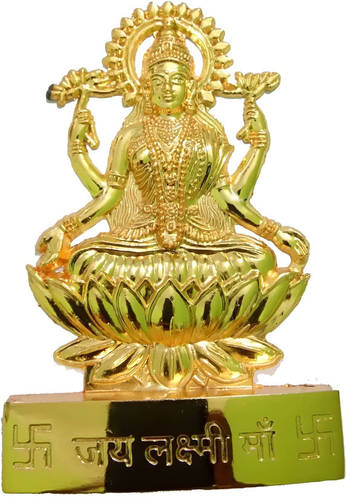     			Shri Astha Vinayak Brass Goddess Laxmi Idol ( 0 cm )