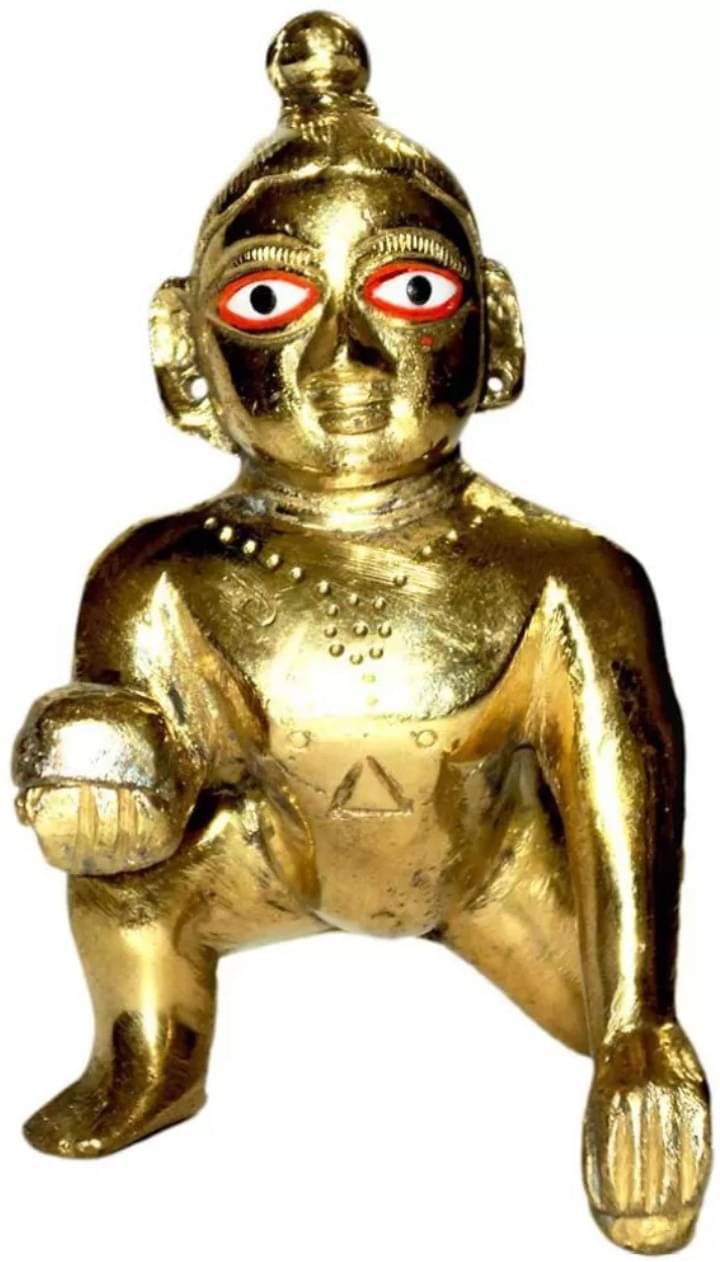     			Shri Astha Vinayak Brass Laddu Gopal Idol ( 6 cm )