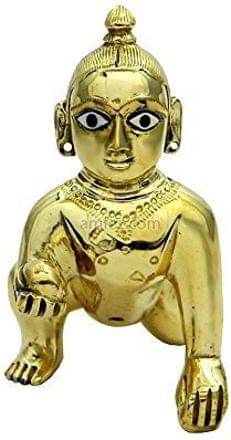     			Shri Astha Vinayak Brass Laddu Gopal Idol ( 4 cm )