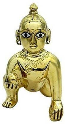    			Shri Astha Vinayak Brass Laddu Gopal Idol ( 4 cm )