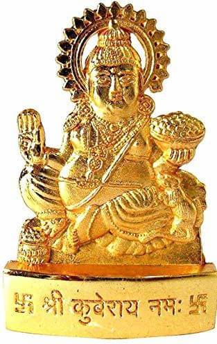     			Shri Astha Vinayak Brass Lord Kuber Idol ( 3 cm )