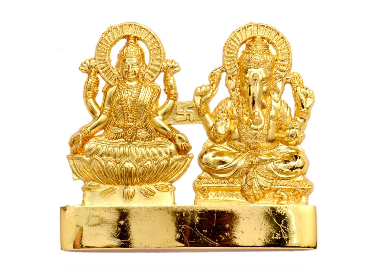     			Shri Astha Vinayak Brass Lord Ganesha Idol ( 4 cm )