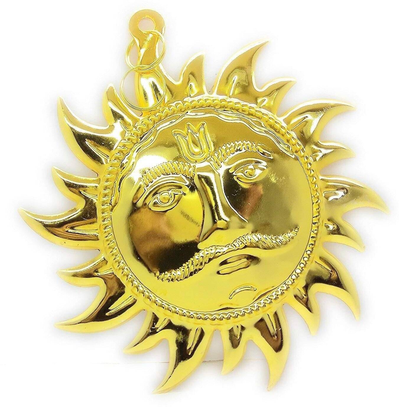     			Shri Astha Vinayak Brass Sun God Idol ( 1 cm )