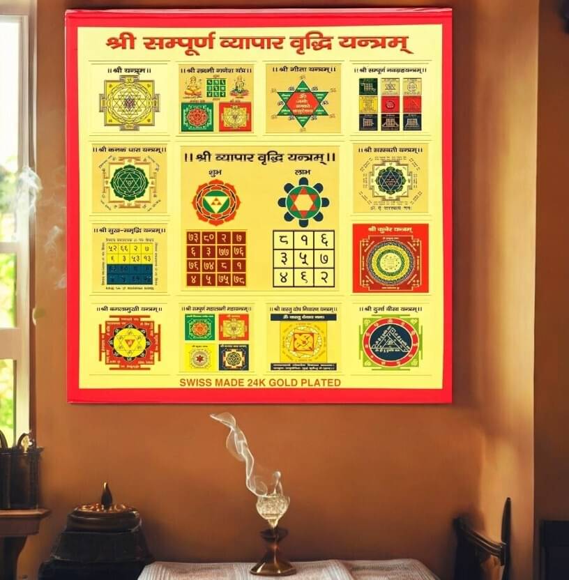     			Shri Astha Vinayak Brass Yantra