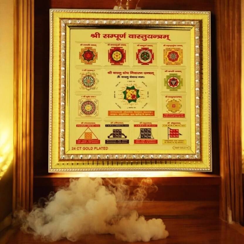    			Shri Astha Vinayak Brass Yantra