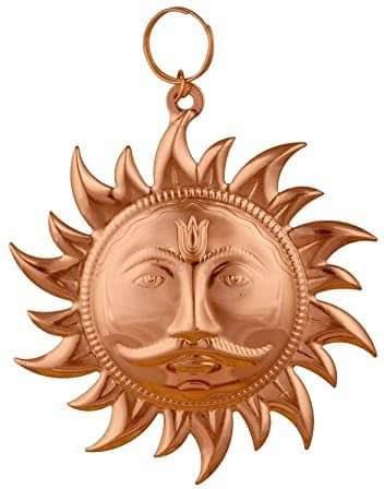     			Shri Astha Vinayak Copper Sun God Idol ( 6 cm )