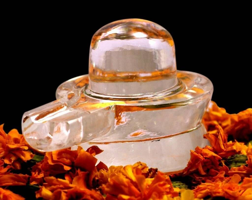     			Shri Astha Vinayak Crystal Shivling Idol ( 4 cm )