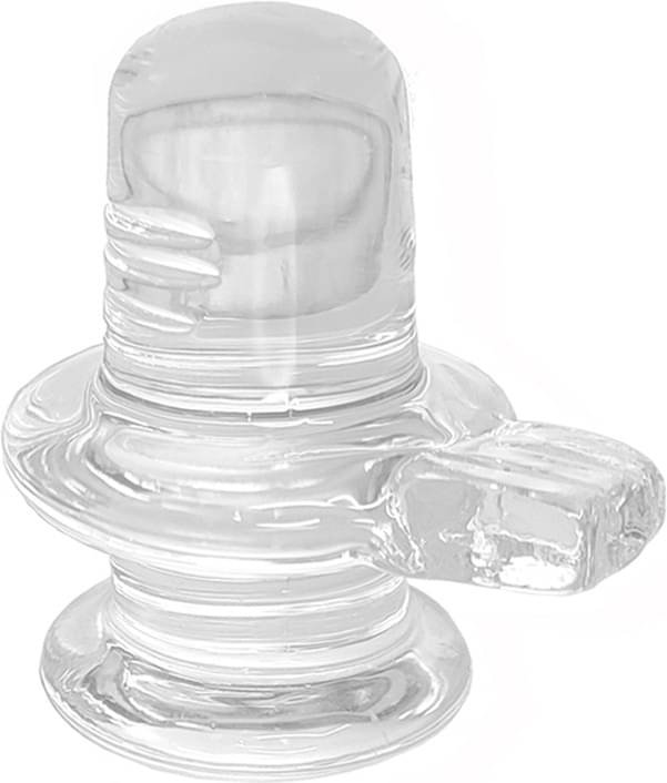     			Shri Astha Vinayak Crystal Shivling Idol ( 3 cm )