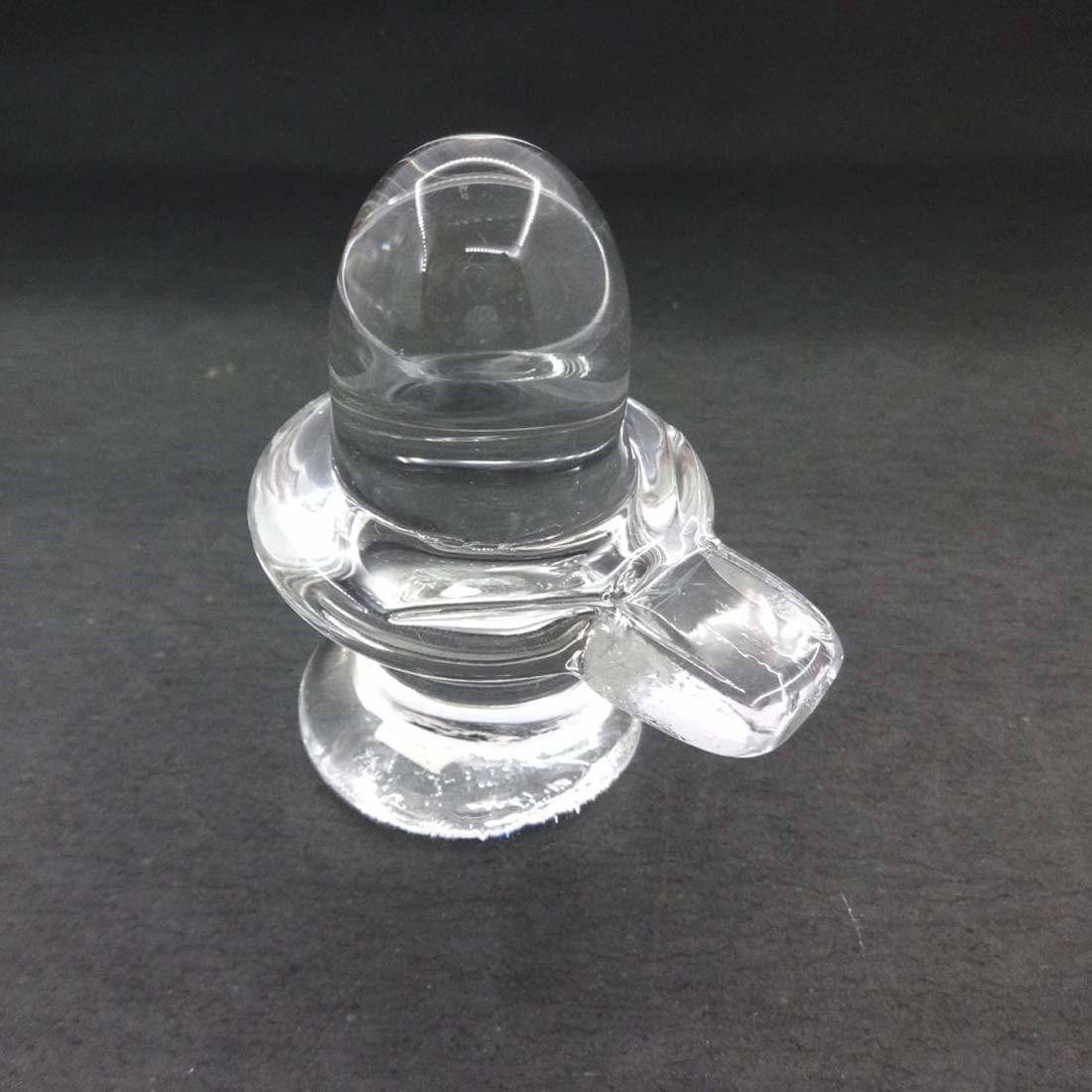    			Shri Astha Vinayak Glass Shivling Idol ( 3 cm )
