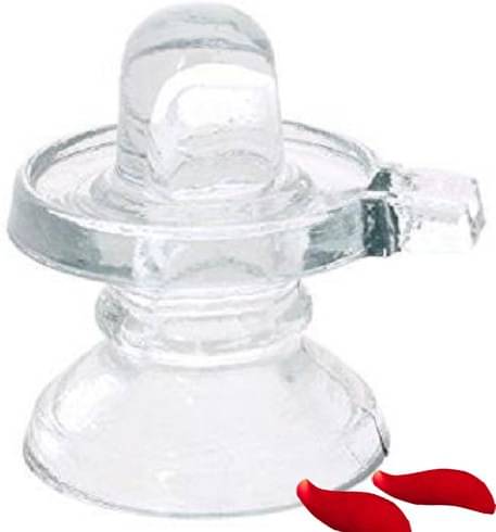     			Shri Astha Vinayak Glass Shivling Idol ( 4 cm )