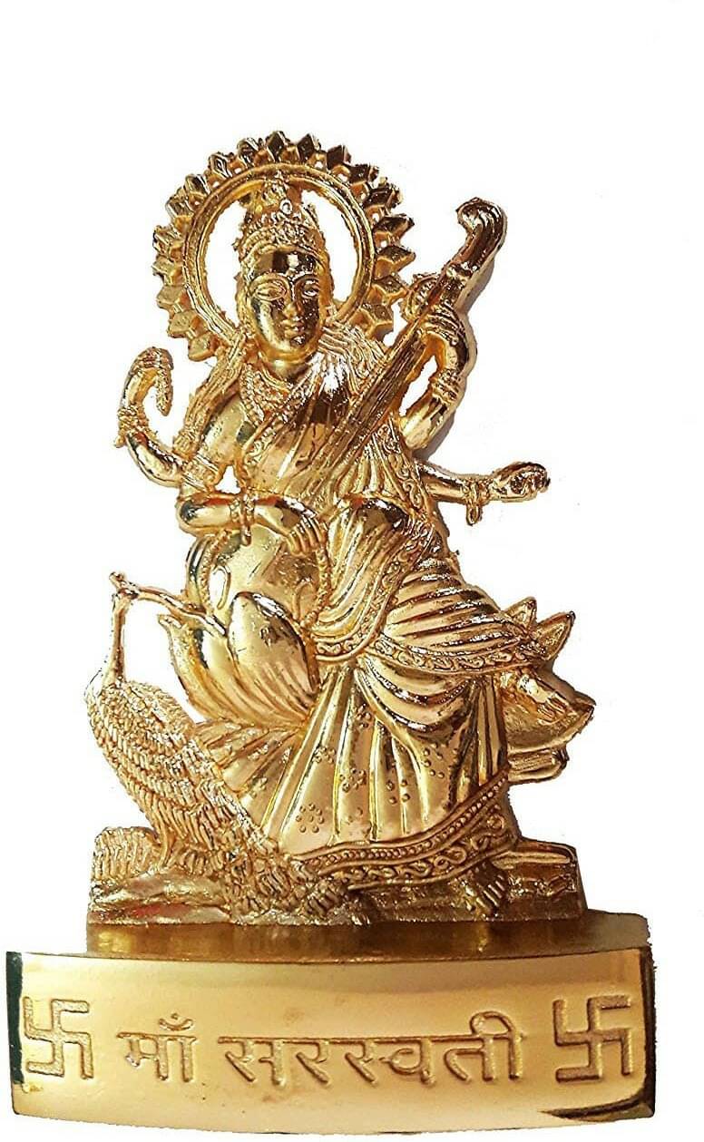 Shri Astha Vinayak Iron Goddess Saraswati Idol ( 1 cm ) Shri Astha Vinayak Iron Goddess Saraswati Idol ( 1 cm )