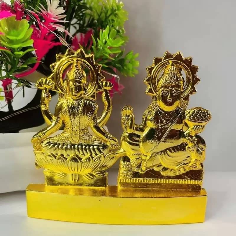     			Shri Astha Vinayak Iron Laxmi Kuber Idol ( 1 cm )