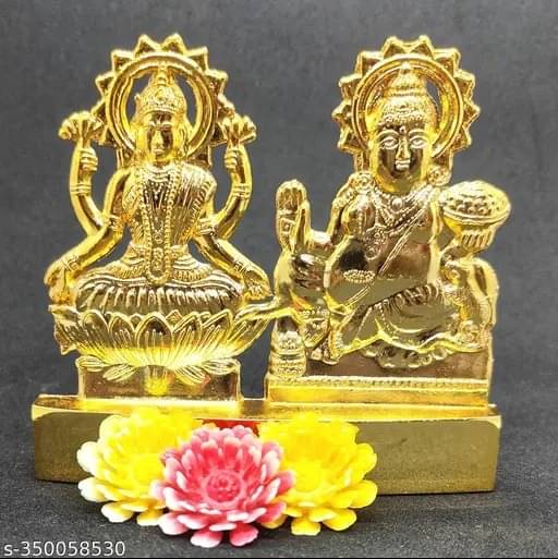     			Shri Astha Vinayak Iron Laxmi Kuber Idol ( 1 cm )