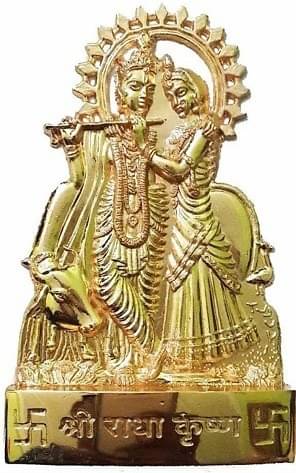 Shri Astha Vinayak Iron Radha Krishna Idol ( 1 cm ) Shri Astha Vinayak Iron Radha Krishna Idol ( 1 cm )
