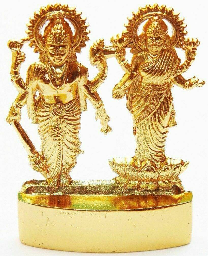 Shri Astha Vinayak Iron Vishnu Laxmi Idol ( 1 cm ) Shri Astha Vinayak Iron Vishnu Laxmi Idol ( 1 cm )