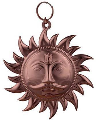     			Shri Astha Vinayak Marble Sun God Idol ( 1 cm )