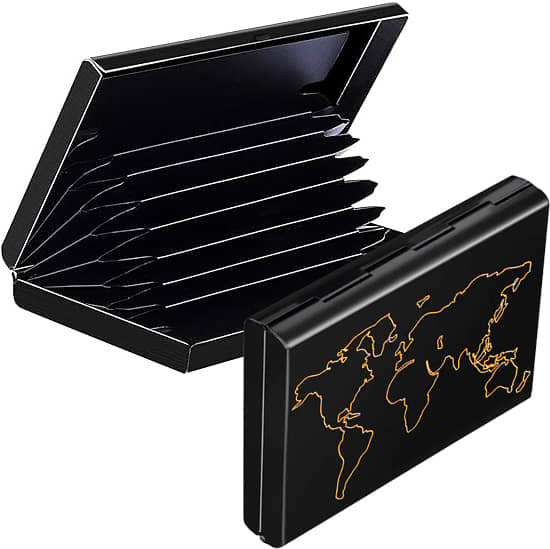 Stealodeal Steel Card Holder ( Pack 1 )