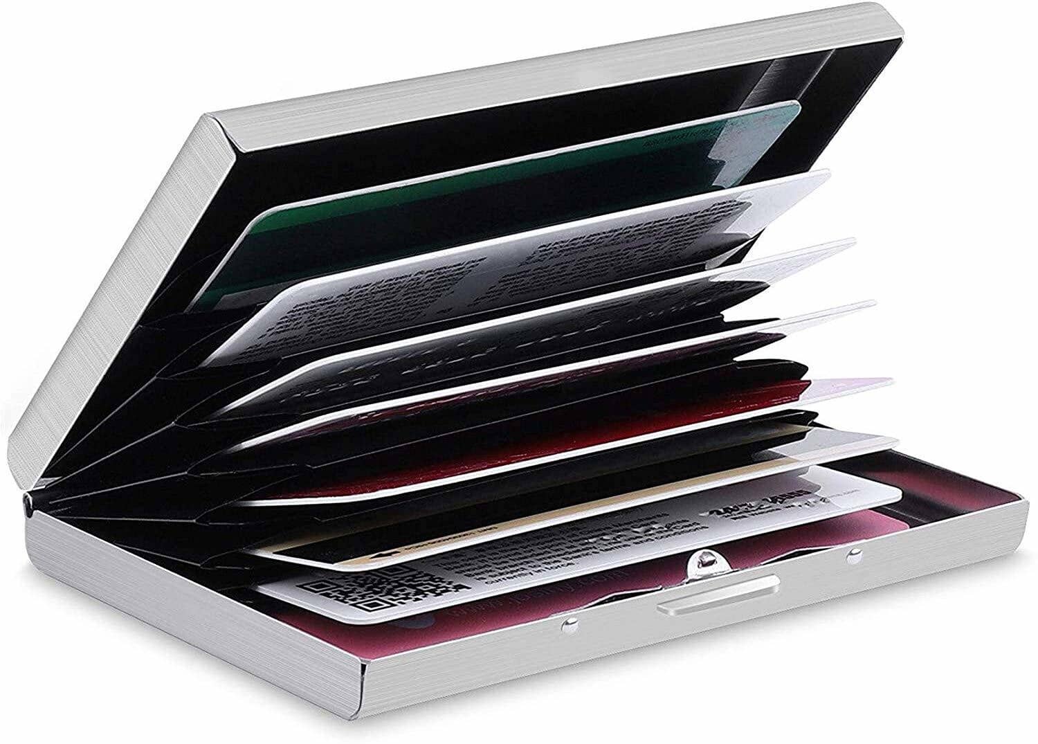 Stealodeal Steel Card Holder ( Pack 1 )