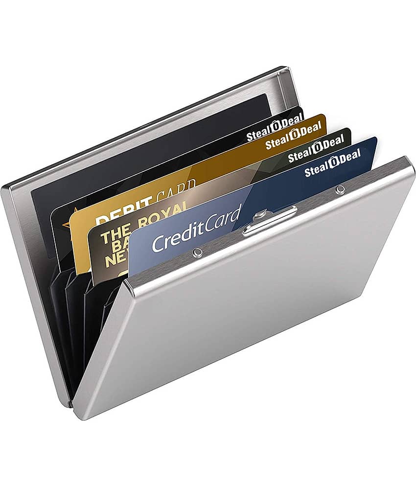 Stealodeal Steel Card Holder ( Pack 1 ) - Stationery | Buy online on ZillyBuy
