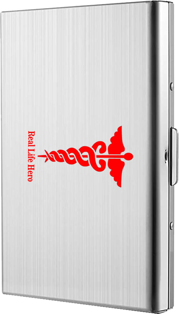     			Stealodeal Steel Card Holder ( Pack 1 )