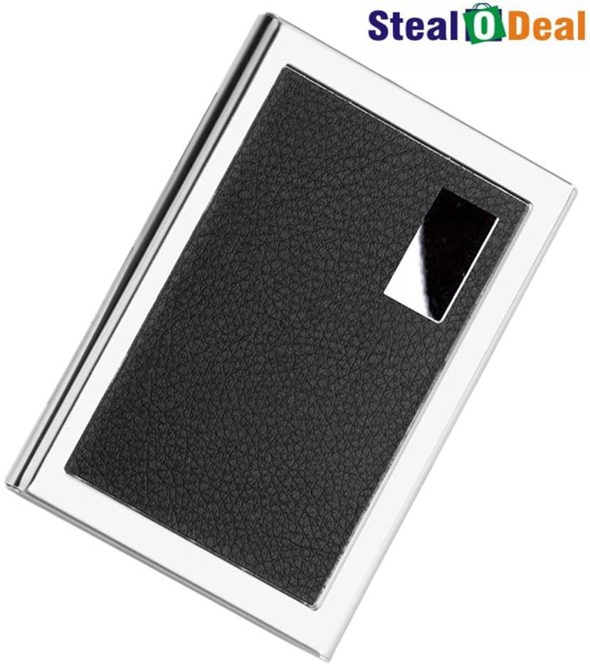     			Stealodeal Steel Card Holder ( Pack 1 )