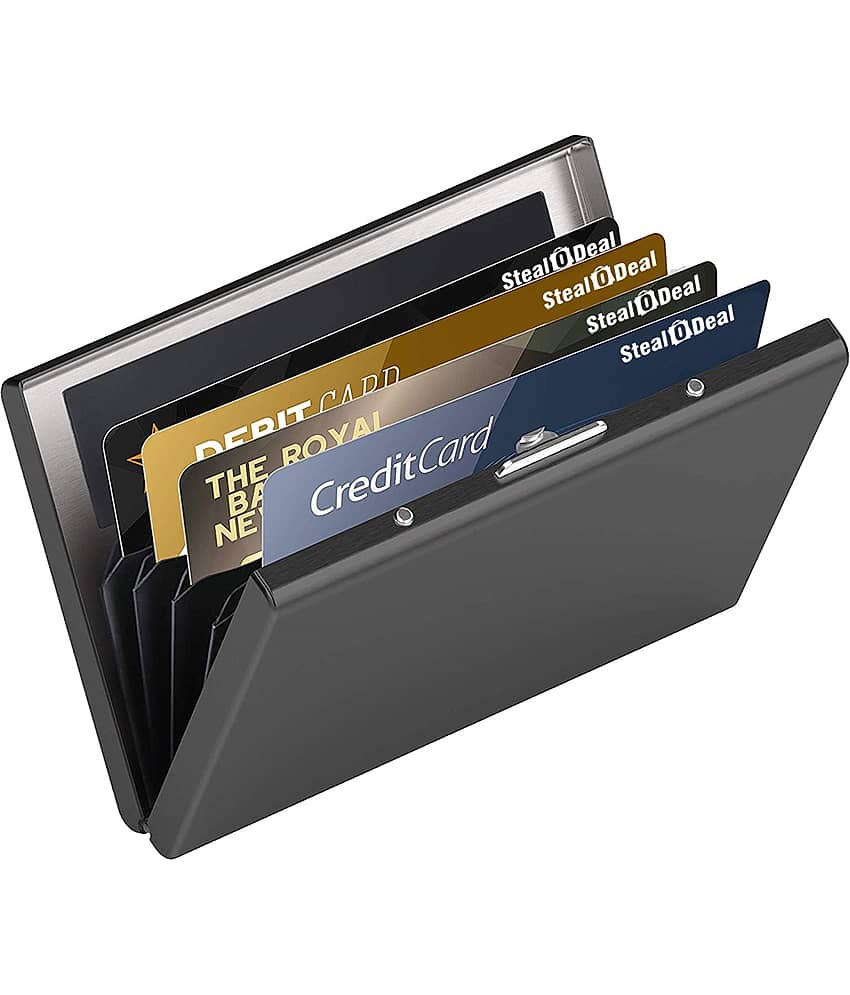 Stealodeal Steel Card Holder ( Pack 1 ) - Stationery | Buy online on ZillyBuy