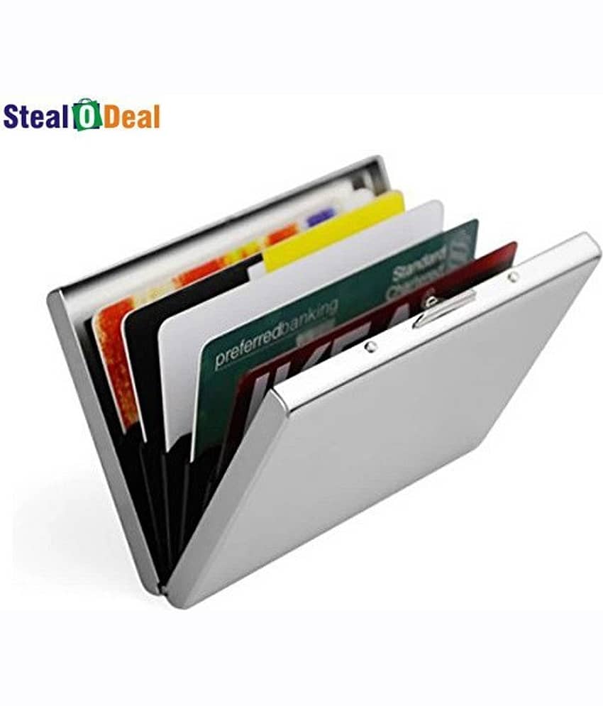Stealodeal Steel Card Holder ( Pack 1 ) - Stationery | Buy online on ZillyBuy