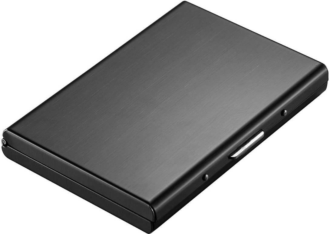Stealodeal Steel Card Holder ( Pack 1 )