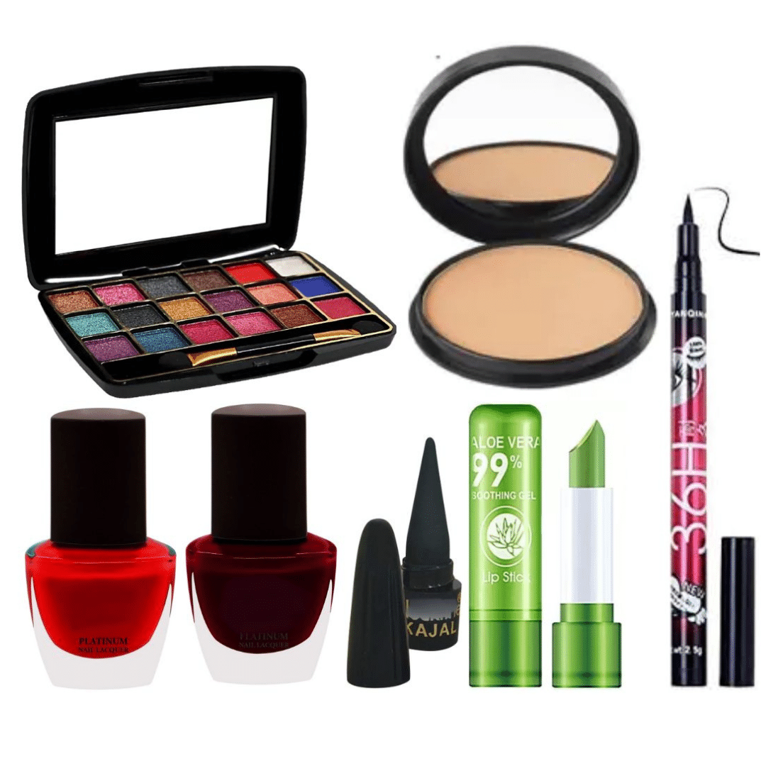     			Swenky Face Makeup Kit For Beginners (Pack of 7)