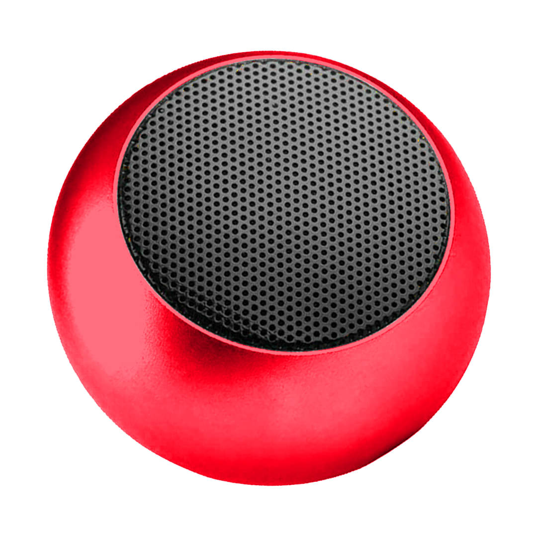     			Tecsox Mini 4 W Bluetooth Speaker Bluetooth V 5.0 with 3D Bass Playback Time 3 hrs Red