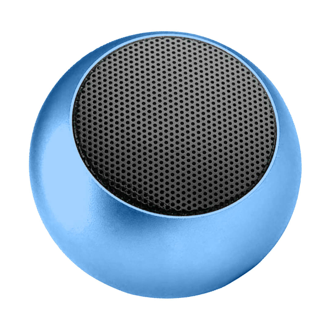    			Tecsox Mini 4 W Bluetooth Speaker Bluetooth V 5.0 with 3D Bass Playback Time 3 hrs Blue