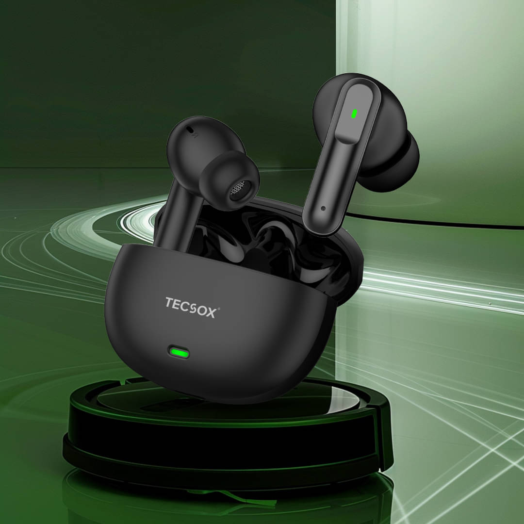     			Tecsox Pro 2 In Ear TWS Black