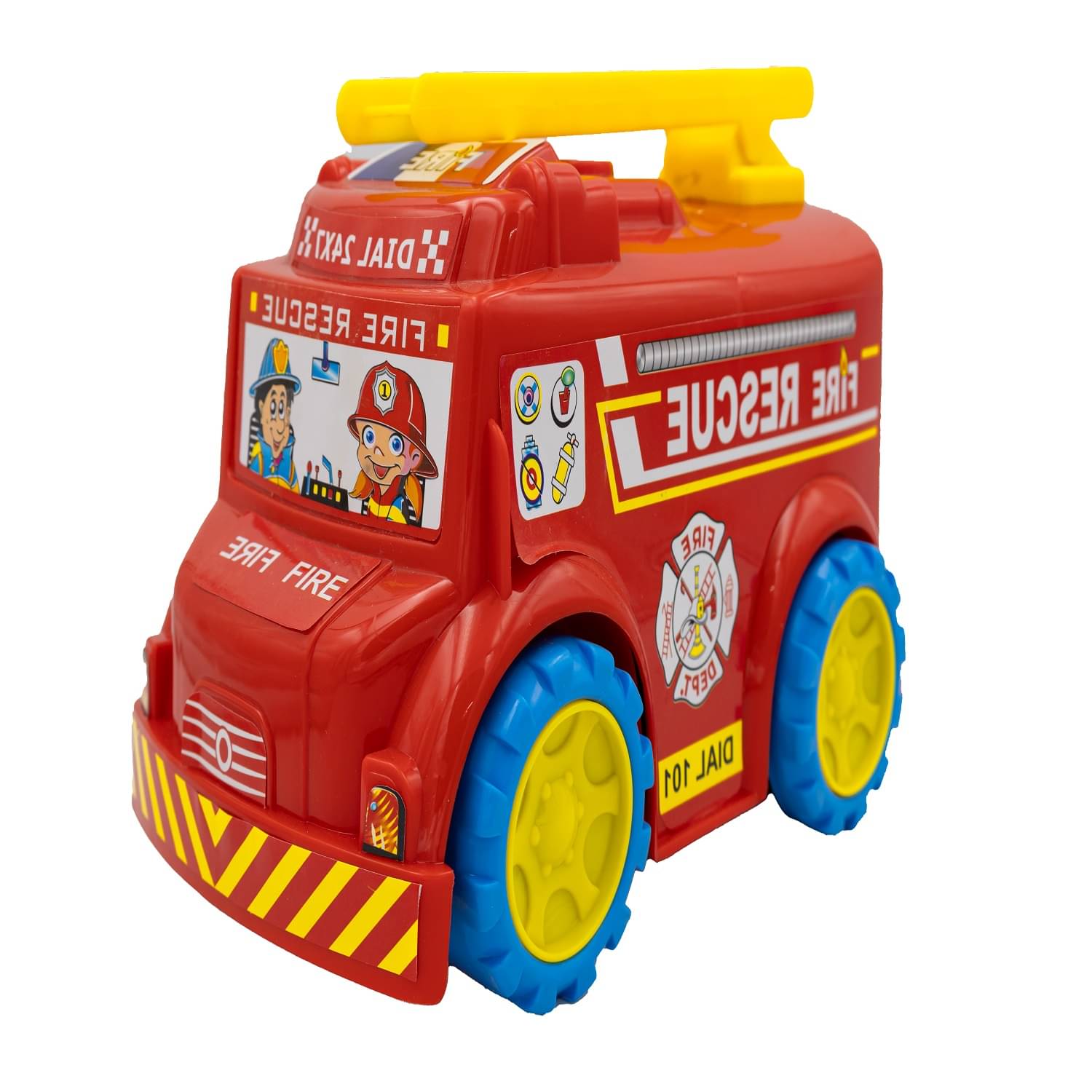 Toybharat Fire Truck |Red |Friction Power Toys| Birthday Gift Toybharat Fire Truck |Red |Friction Power Toys| Birthday Gift