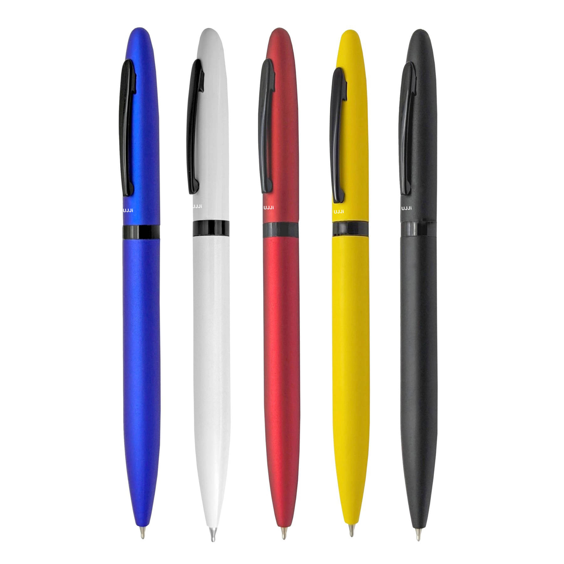     			UJJi Matte Finish Multi-Colour Metal Ball Pen