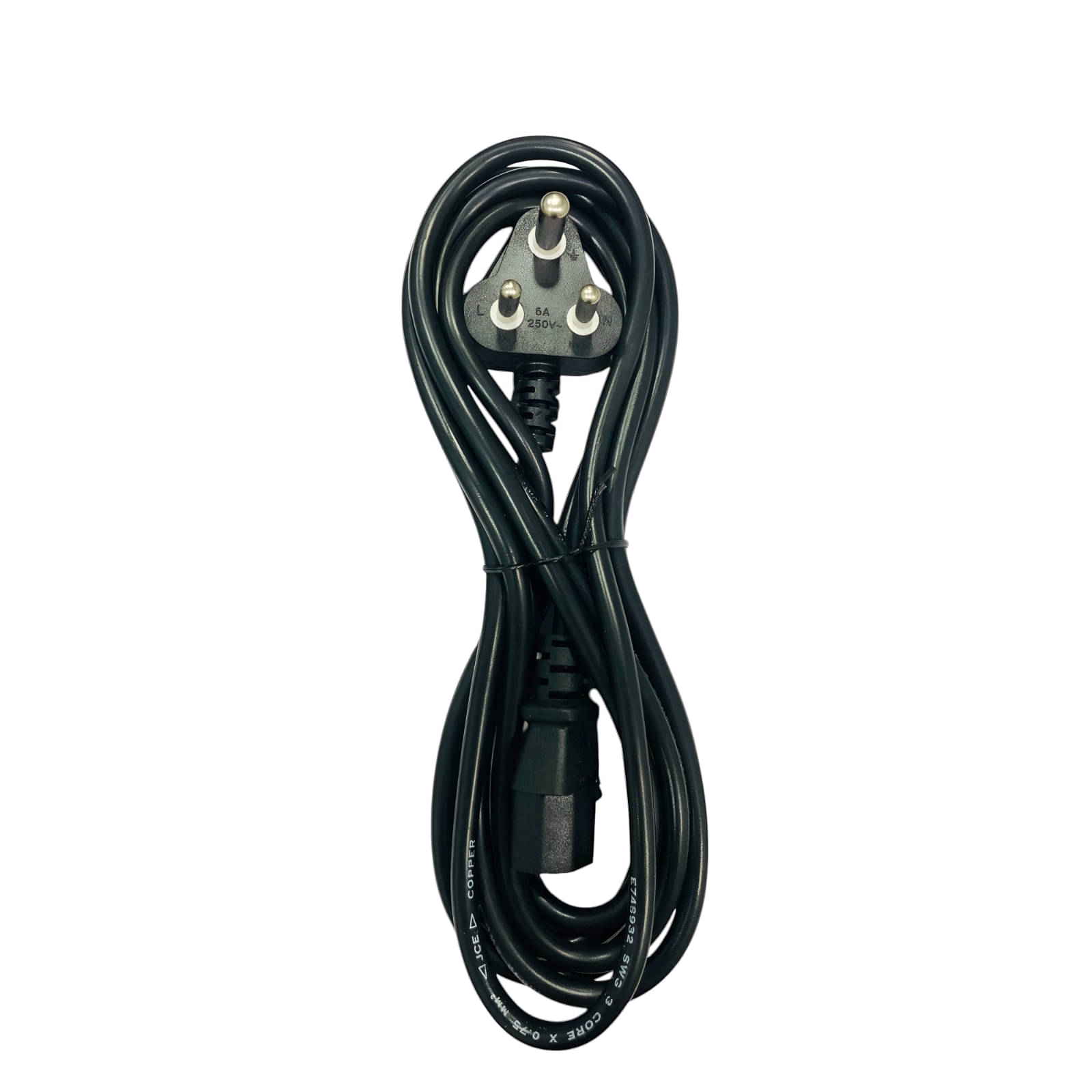     			Upix 3Pin Power Cord 2.7 Meters for Computer