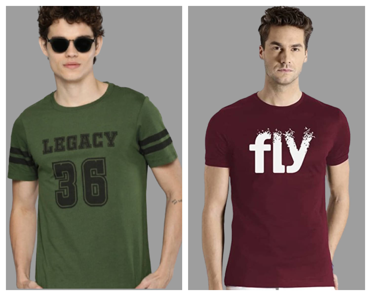 attitude start of fashion Polyester Regular Fit Printed Half Sleeves Men's Round T-Shirt - Maroon ( Pack of 2 )     			attitude start of fashion Polyester Regular Fit Printed Half Sleeves Men's Round T-Shirt - Maroon ( Pack of 2 )