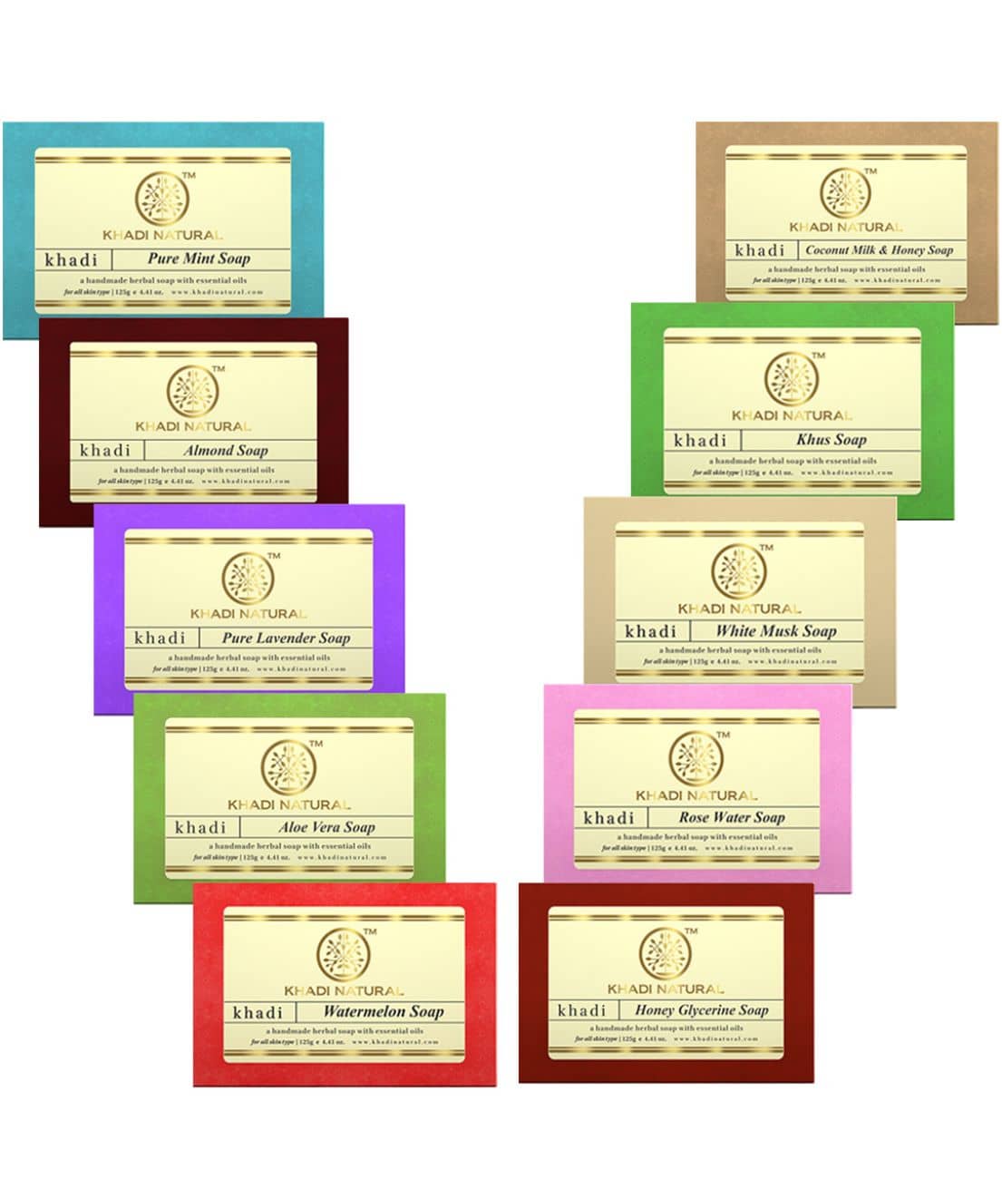 khadi natural Freshness Soap for All Skin Type ( Pack of 10 )