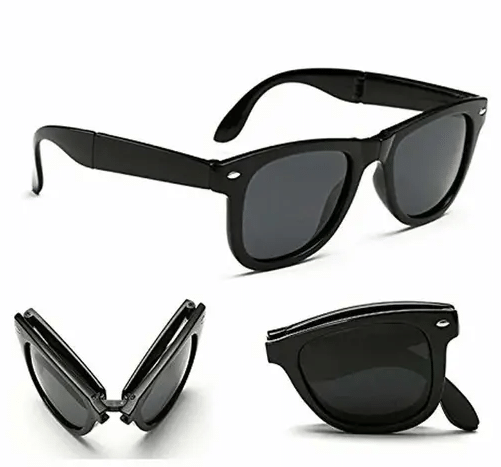     			shambhu Black Rectangular Sunglasses ( Pack of 1 )