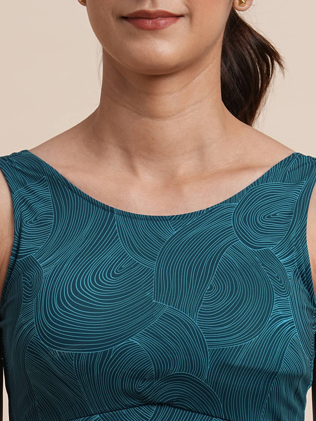 vitawolf Teal Polyester Removable Padding Women's Sports Bra ( Pack of 1 )     			vitawolf Teal Polyester Removable Padding Women's Sports Bra ( Pack of 1 )