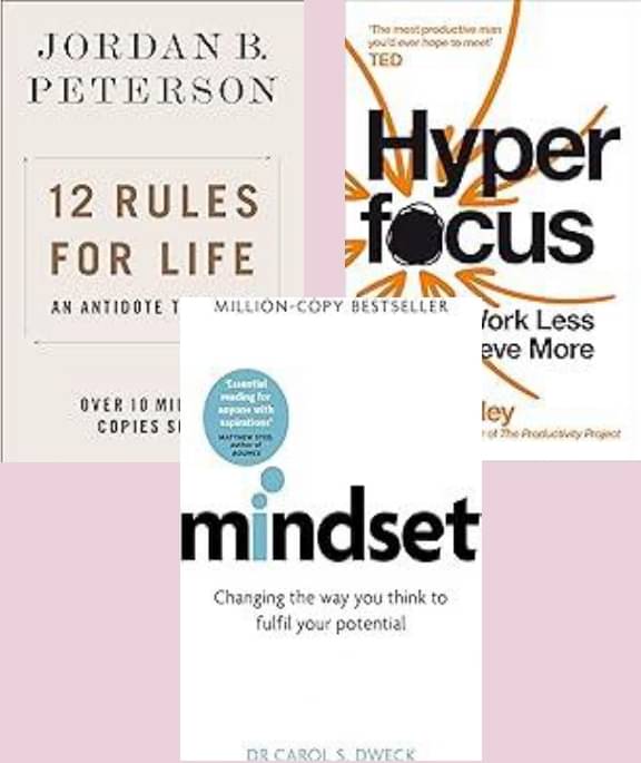     			12 Rules for Life + Mindset + Hyperfocus