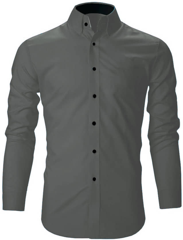 Bluedove Cotton Blend Regular Fit Solids Full Sleeves Men's Casual Shirt - Red ( Pack of 1 )