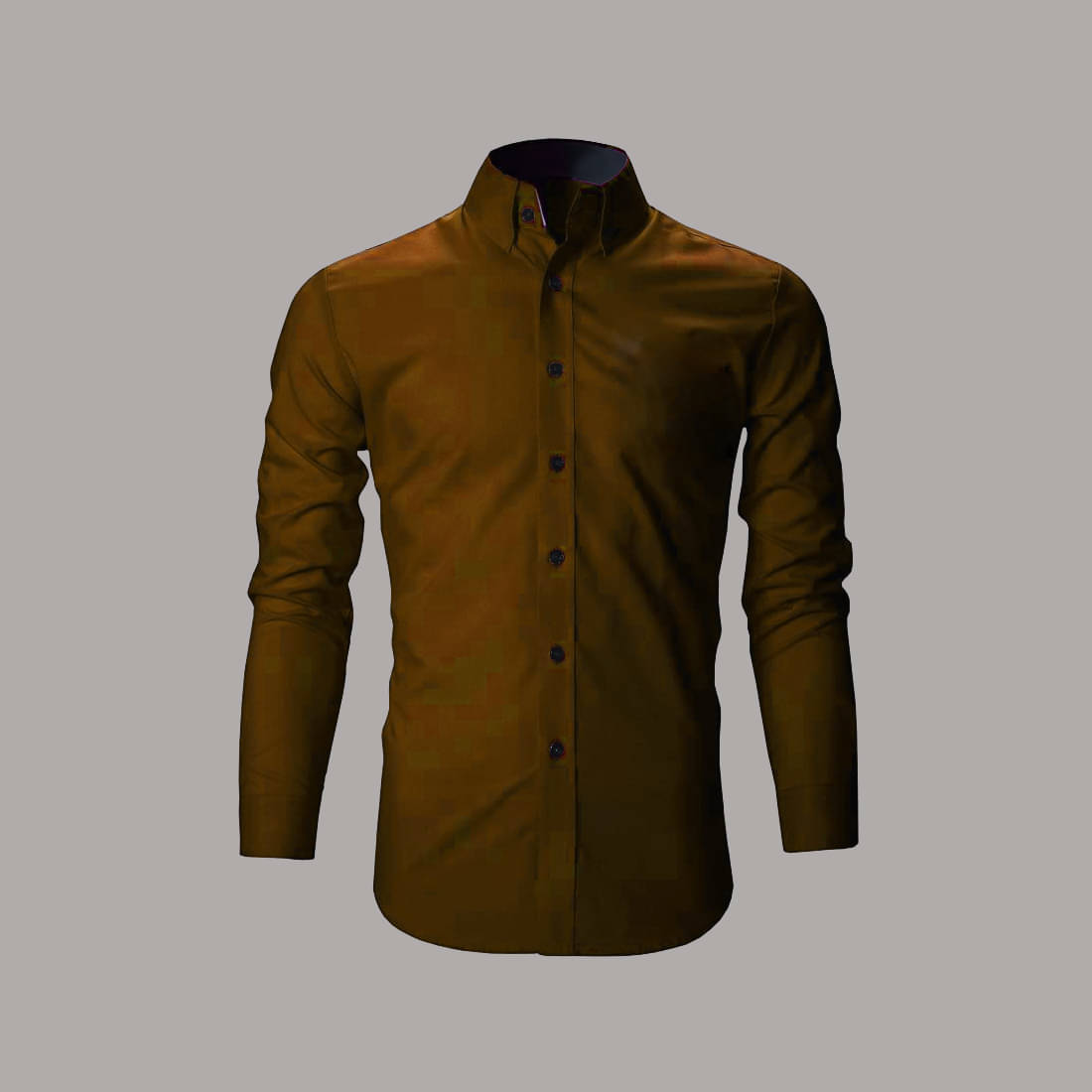 Bluedove Cotton Blend Regular Fit Solids Full Sleeves Men's Casual Shirt - Brown ( Pack of 1 ) Bluedove Cotton Blend Regular Fit Solids Full Sleeves Men's Casual Shirt - Brown ( Pack of 1 )