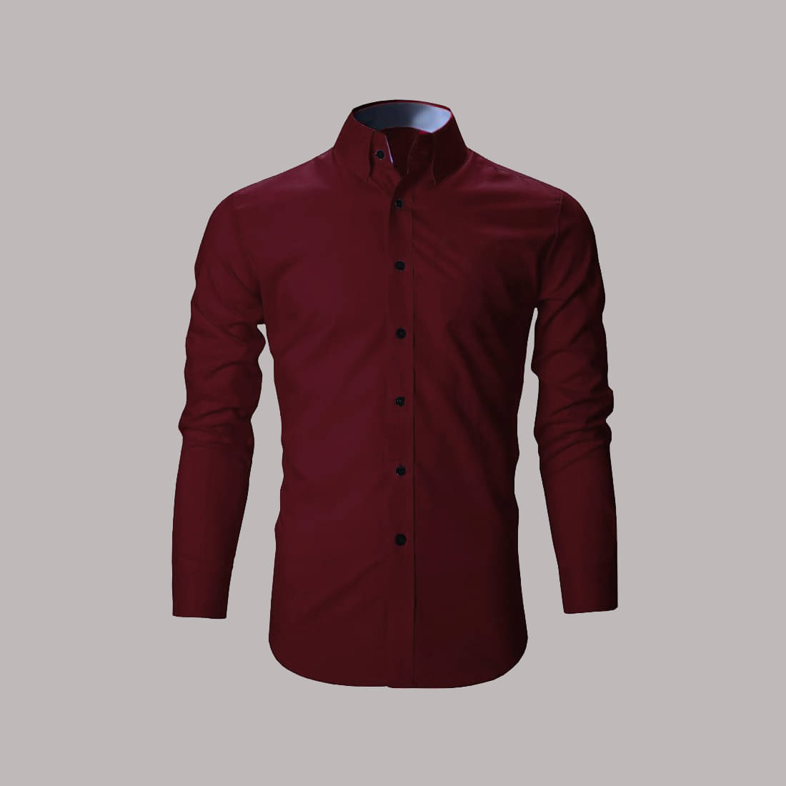 Bluedove Cotton Blend Regular Fit Solids Full Sleeves Men's Casual Shirt - Maroon ( Pack of 1 ) Bluedove Cotton Blend Regular Fit Solids Full Sleeves Men's Casual Shirt - Maroon ( Pack of 1 )
