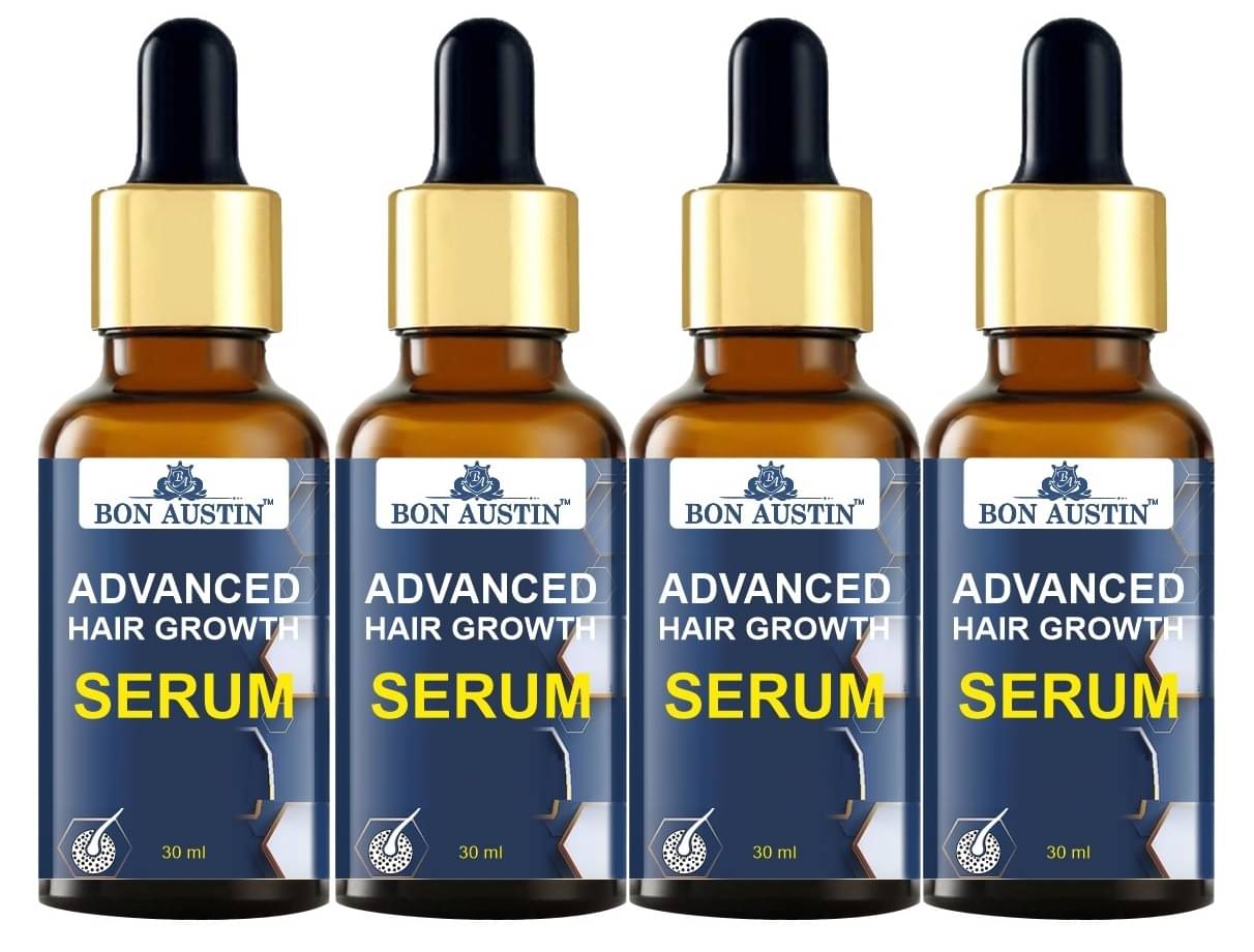 Bon Austin Hair Serum Hair Serum 30 mL Pack of 4 Bon Austin Hair Serum Hair Serum 30 mL Pack of 4