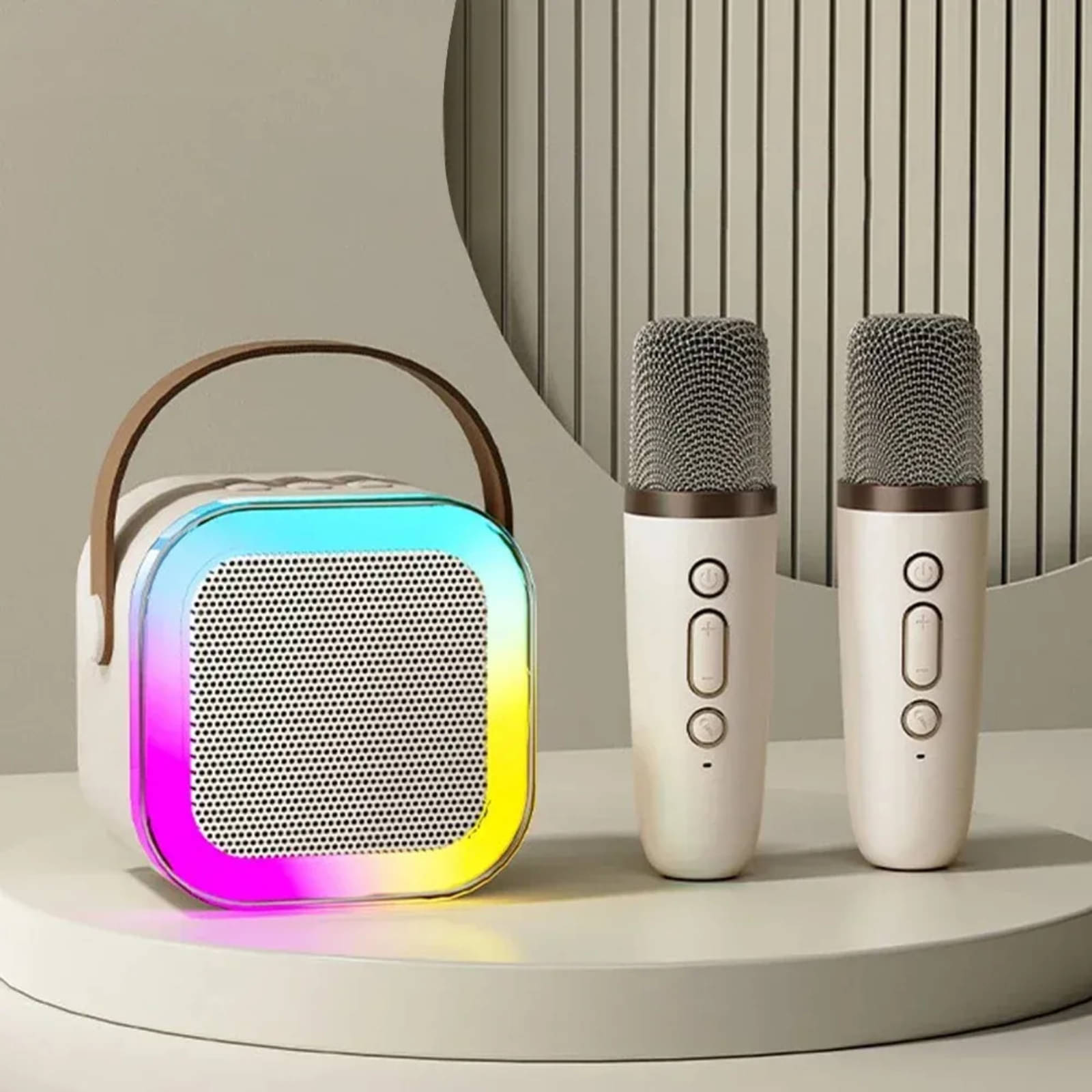     			COREGENIX K12 DUO 10 W Bluetooth Speaker Bluetooth v5.0 with SD card Slot,Call function Playback Time 8 hrs Assorted