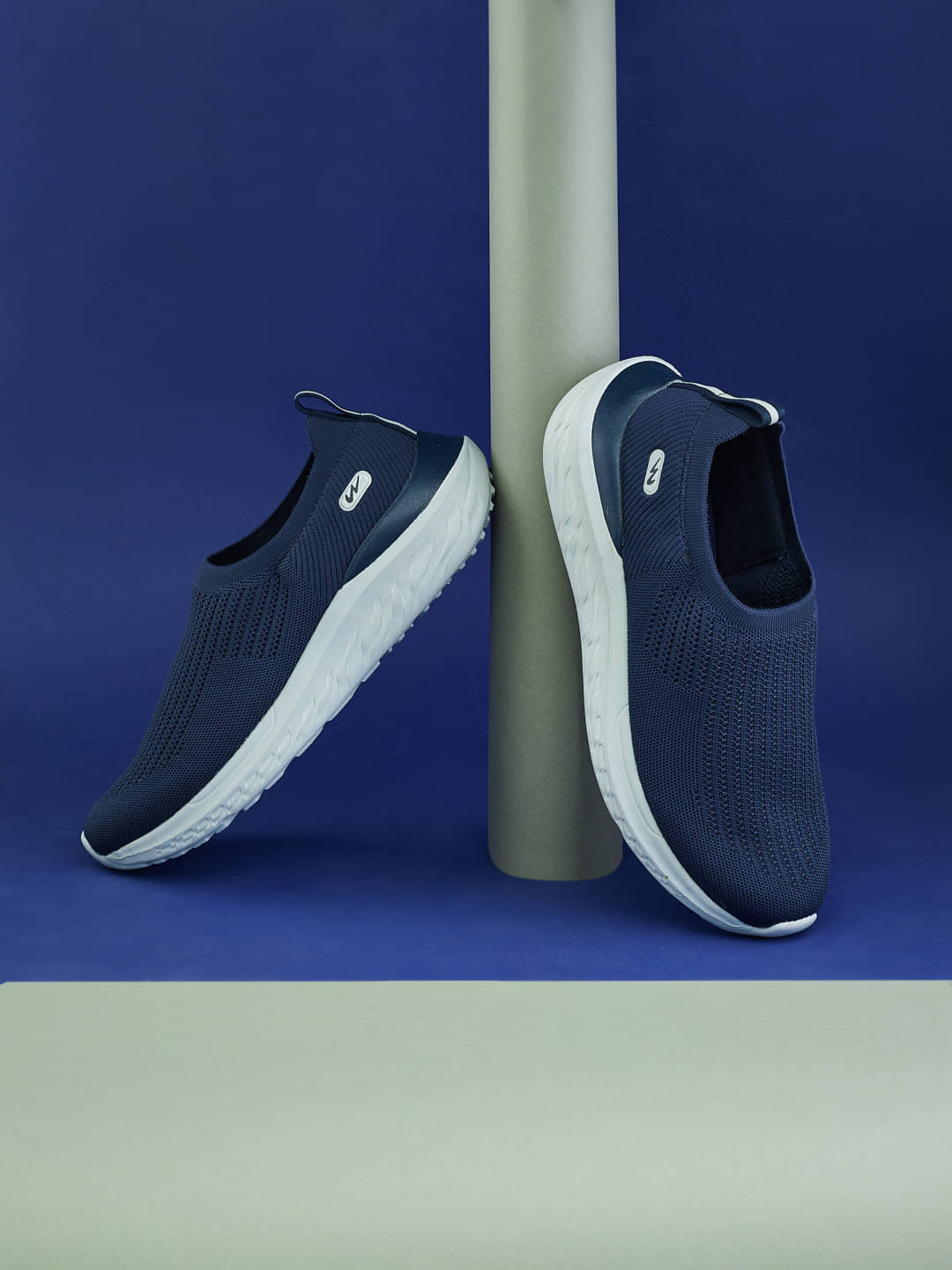     			Campus ANON Navy Men's Slip-on Shoes