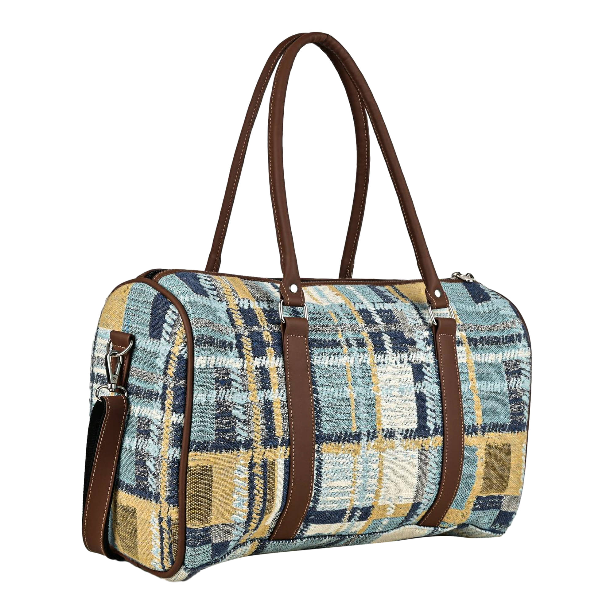     			ENSAC Tote Bag Cotton Set of 1 ( Blue )